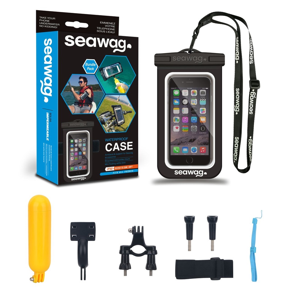 Pochette Etanche Universelle Seawag Noir Bundle Pack