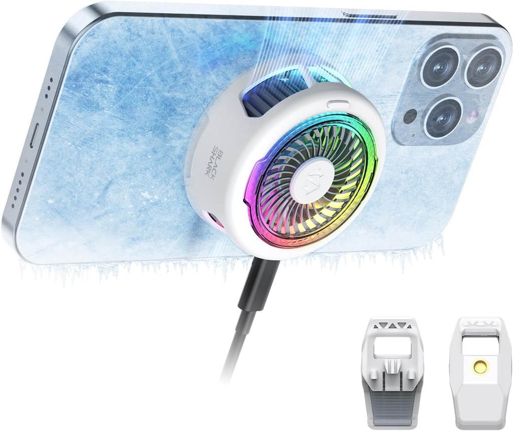 Ventilateur Blackshark Fun Cooler 5 Blanc