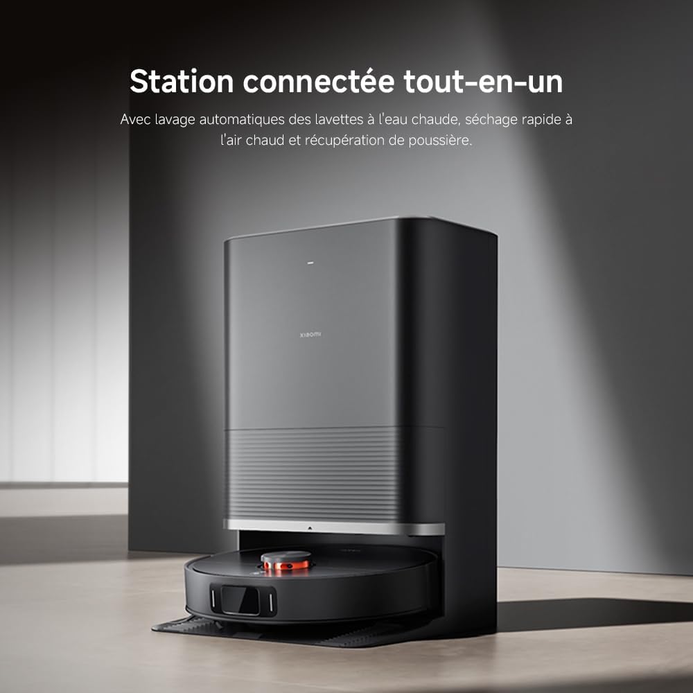 Aspirateur Robot Xiaomi X20 Max Avec Station d'Aspiration Et Lavage Automatique