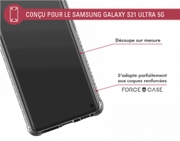 Protège écran 3D Force Glass Pour Gamme S21 / S22 / S23