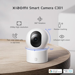 [6941812788387] Xiaomi Mi Home Security Caméra C301 2K
