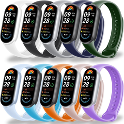 Bracelet De Rechange En Silicone Pour Xiaomi Mi Band 8 et Mi Band 9