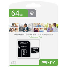 [751492625683] Carte Mémoire Micro SD 64GO Class 10 Avec Adaptateur