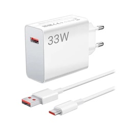 [6932554418366] Chargeur Xiaomi 33 Watts USB C