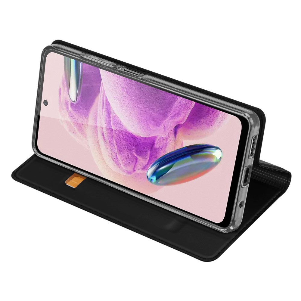 Etui Clapet Dux Dulcis Pour Xiaomi Redmi Note 12S Noir