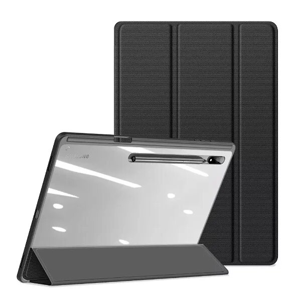 Etui Clapet Noir Pour Samsung Galaxy Tab S8 Ultra 14,50 Pouces