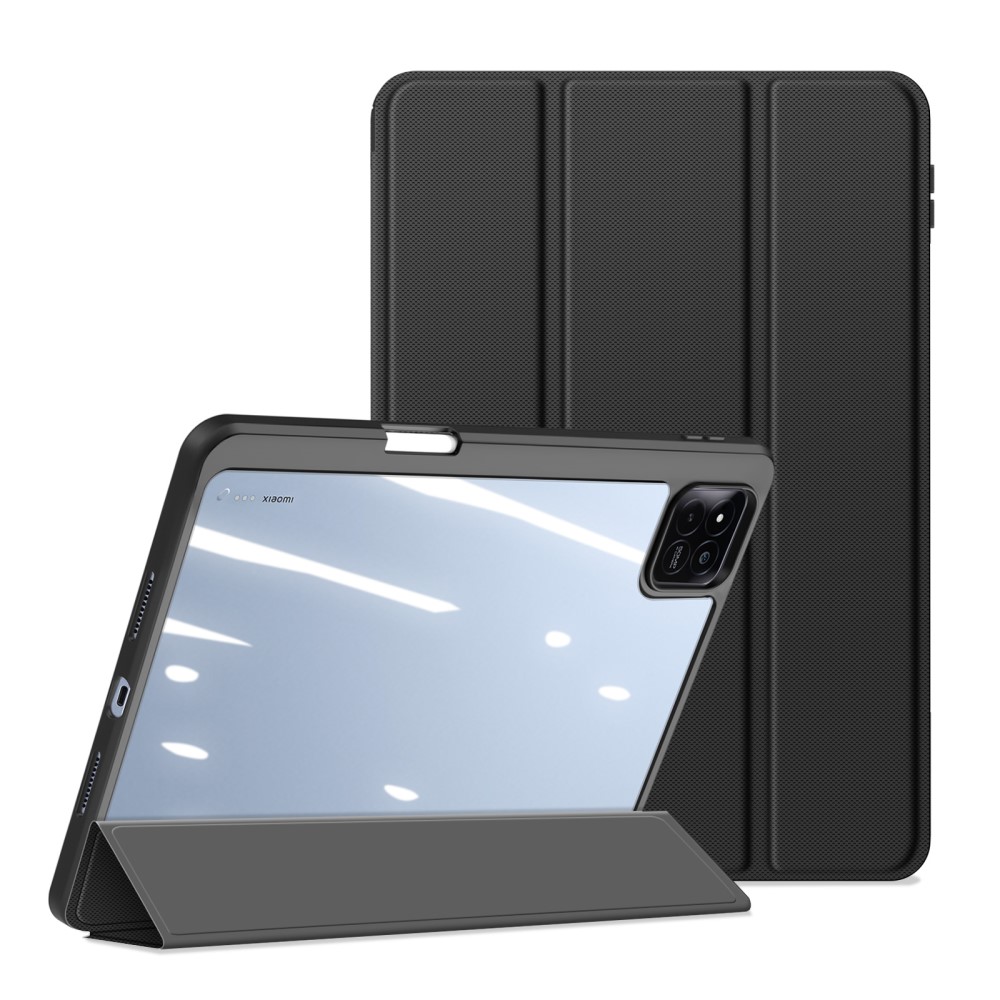 Etui Clapet Dux Dulcis Noir Pour Xiaomi Mi Pad 7 / 7 Pro / 8 / 8 Pro