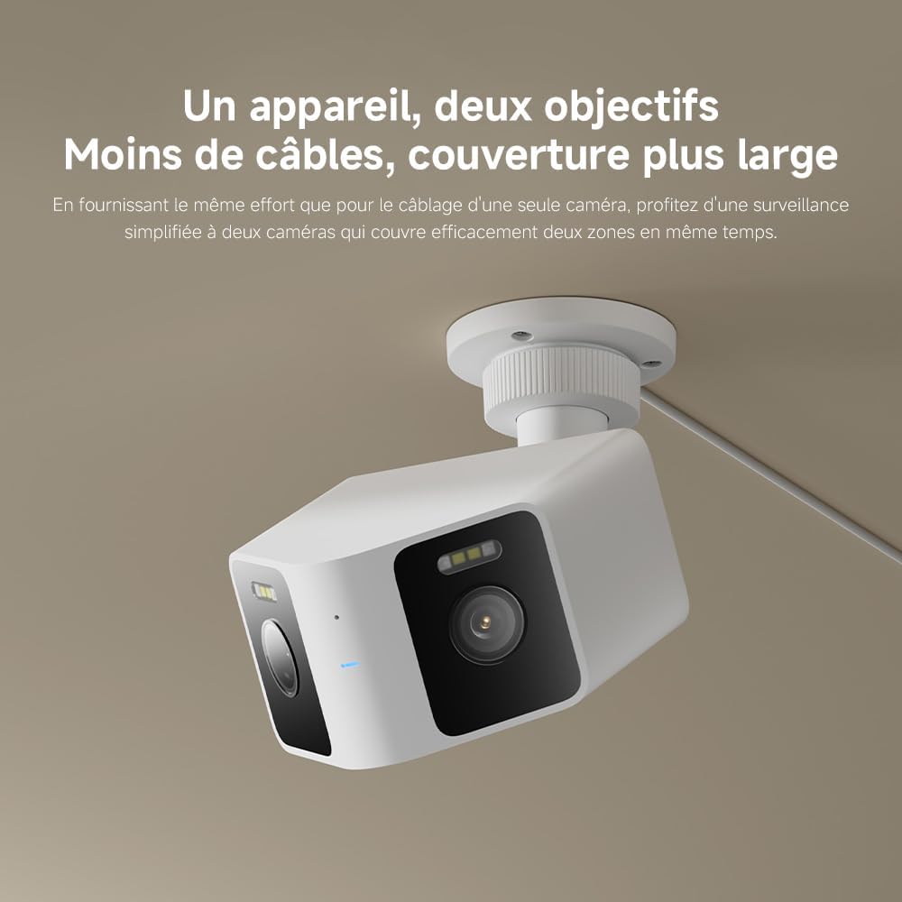 Xiaomi Mi Home Security Caméra Outdoor CW100 Dual