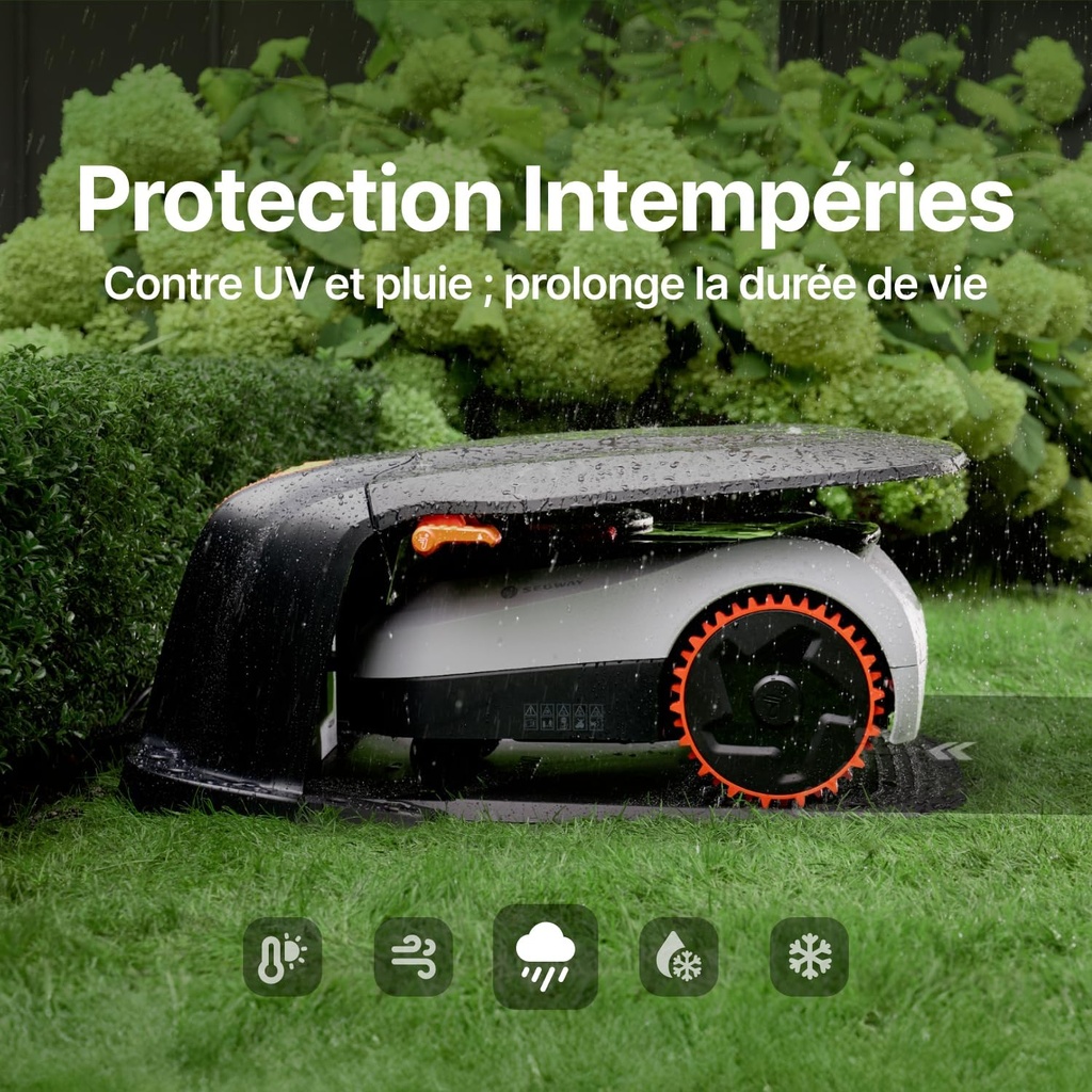 Garage Taille M Pour Robot Tondeuse Segaway Navimow