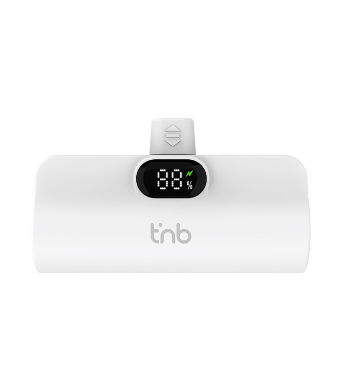Power Bank USB-C T'nb PBUNANO 5000mAh Blanc