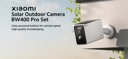 [6941812748244] Caméra connectée WiFi extérieure sur batterie solaire Xiaomi BW 400 Pro