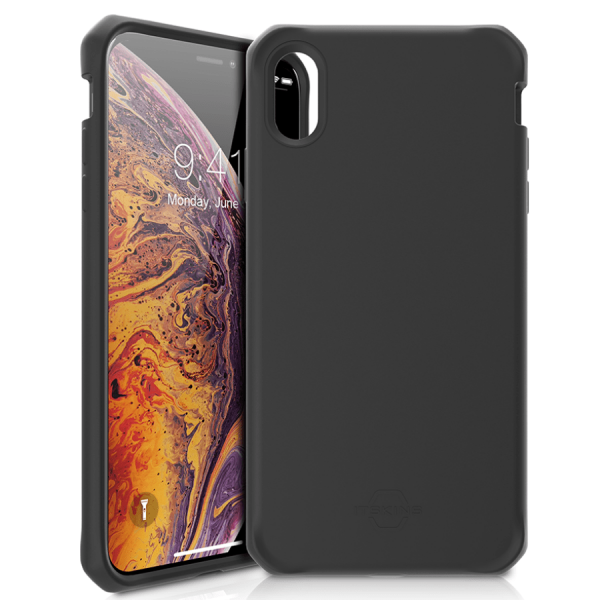 Coque Itskins Hybrid Silk Noir