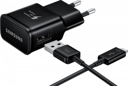 [8806088844343] Chargeur rapide 2.1A + Câble USB A/USB C 1,5 m Samsung