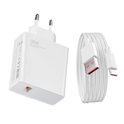 [6934177784286] Chargeur Xiaomi 120 Watts USB C