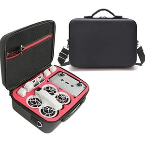 Sac Transport Drone DJI Neo - Étui Bandoulière PU, Rangement Organisé, Protection Complète