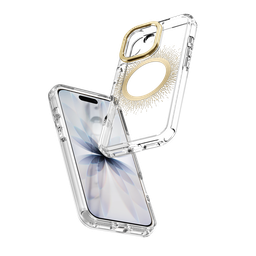 [4894995002554] Coque Itskins Avana Aura Gold Pour Apple iPhone 17